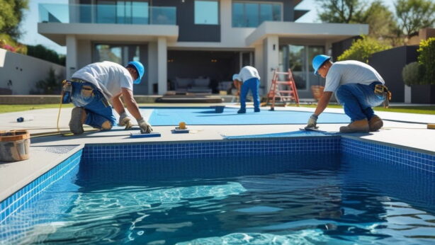 pool makeover benoni