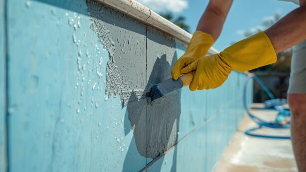 Structural swimming pool crack repair in Rynfield Benoni